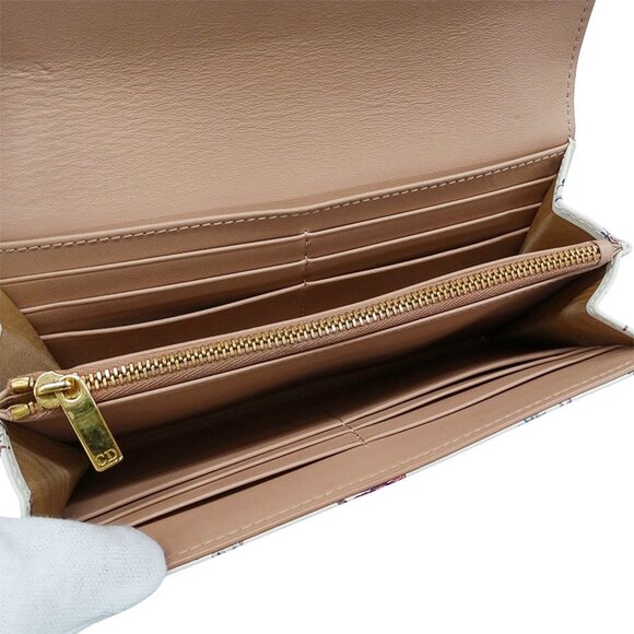 DIOR White Leather Wallet - Picture 7 of 16